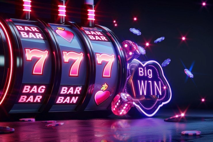 Tampilan fitur bonus Hacksaw Gaming dengan simbol cascading